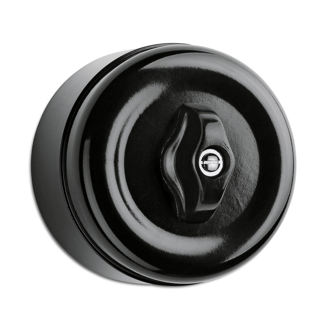 DBLE INTER ROTATIF SAILLIE BAKELITE NOIRE DBLE INTER ROTATIF SAILLIE BAKELITE NOIRE