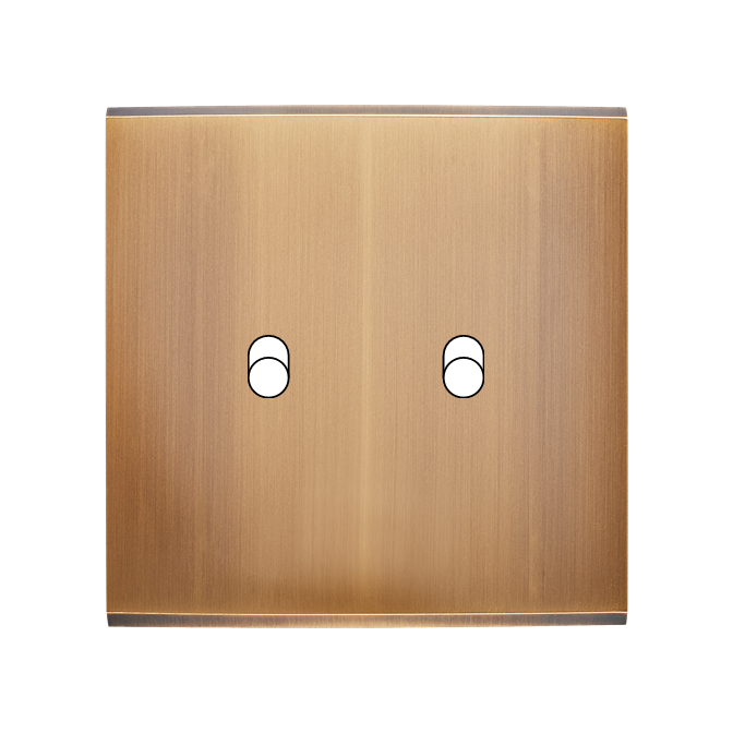 Façade Confidence Laiton Vieux Bronze Simple B2 Façade Confidence Laiton Vieux Bronze Simple B2