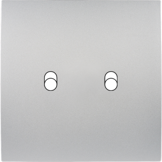 Façade Karo Aluminium Simple à 2 leviers, façade à clip.