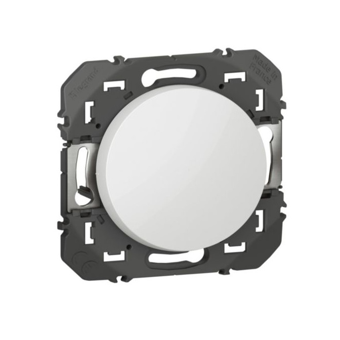 Poussoir simple dooxie 6A 250V~ finition blanc Poussoir simple dooxie 6A 250V~ finition blanc