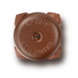 Boîtier de derivation métal vieilli Ø72mm