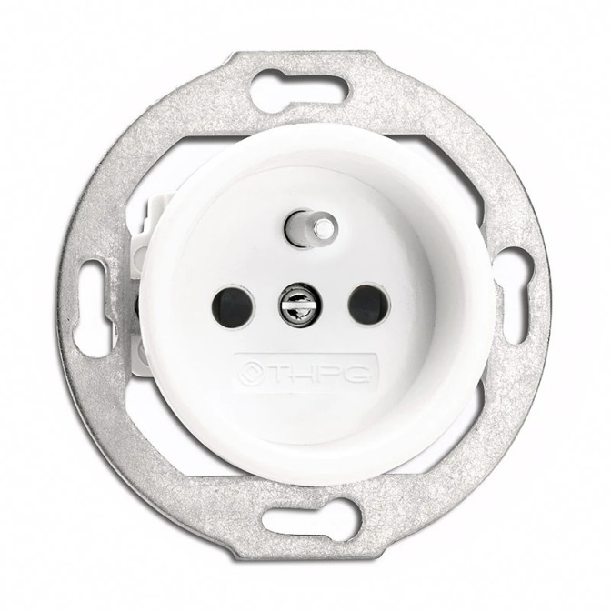 PCT ENCASTR. PORCELAINE BLANCHE (MECA DUROPLAST)