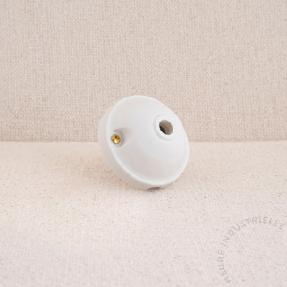 Rosace lisse en cordiérite - ROSONE LISCIO CORDIERITE D.73MM &quot;PIETRA&quot;