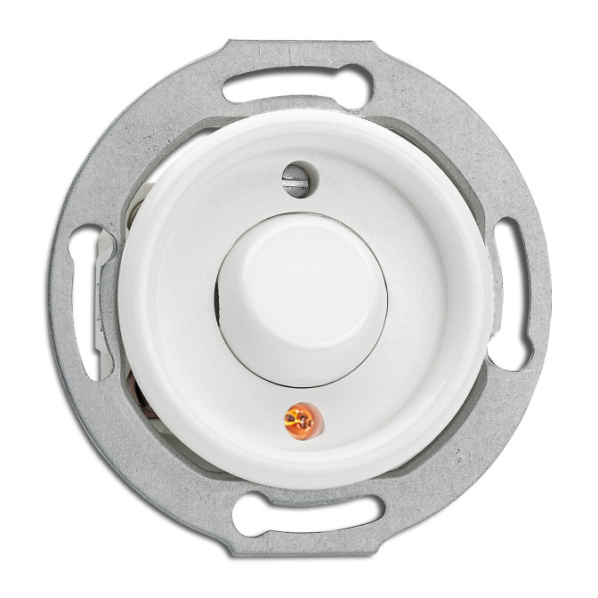 INTER ROCKER DUROPLAST BLANC (lampe à incandescence incluse)