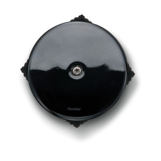 Boîtier dérivation porcelaine noire