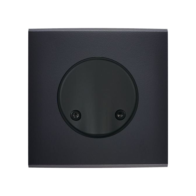 Façade Confidence Laiton Noir Simple SC Aimant