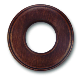 Plaque 1 poste hêtre vieilli