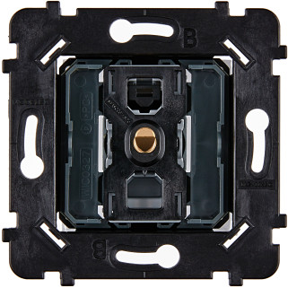 Mécanisme Vv Ou Poussoir Dore Support Noir Collection Hitera