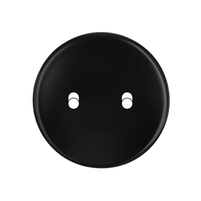 Façade Iris by MODELEC Noir Simple B2 - Façade à clip.