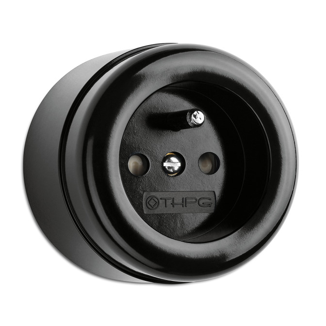 PCT SAILLIE BAKELITE NOIRE