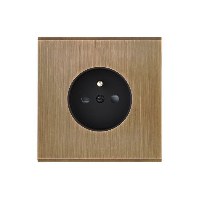 Façade Confidence Laiton Vieux Bronze Simple Pc