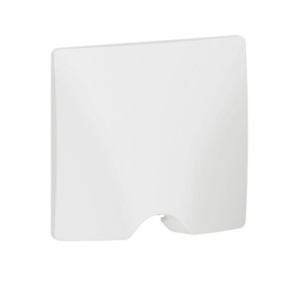 Sortie de câble IP21 dooxie complète avec plaque finition blanc
