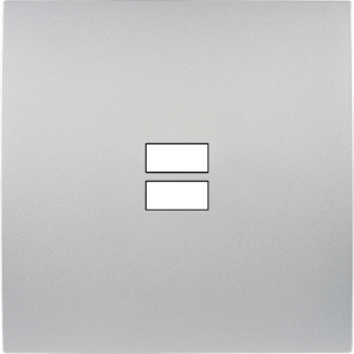 Façade Karo Alu Ouverture Pour Chargeur Double Usb