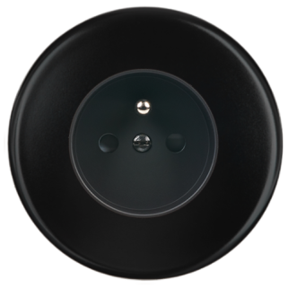 Façade Iris Noir Soft Touch Simple PC 2P+T