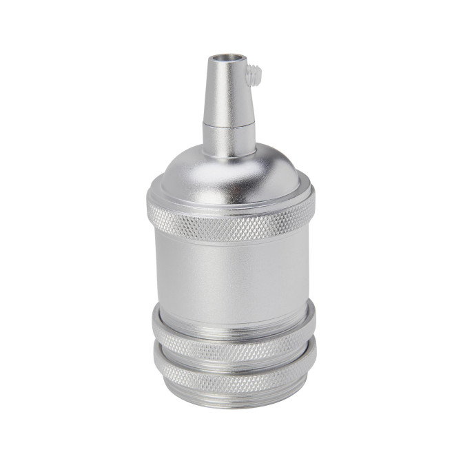 Douille E27 en acier D. 48mm
