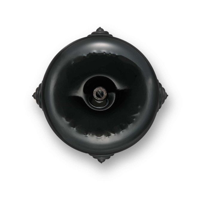 Boîtier de derivation porcelaine noire Ø78mm