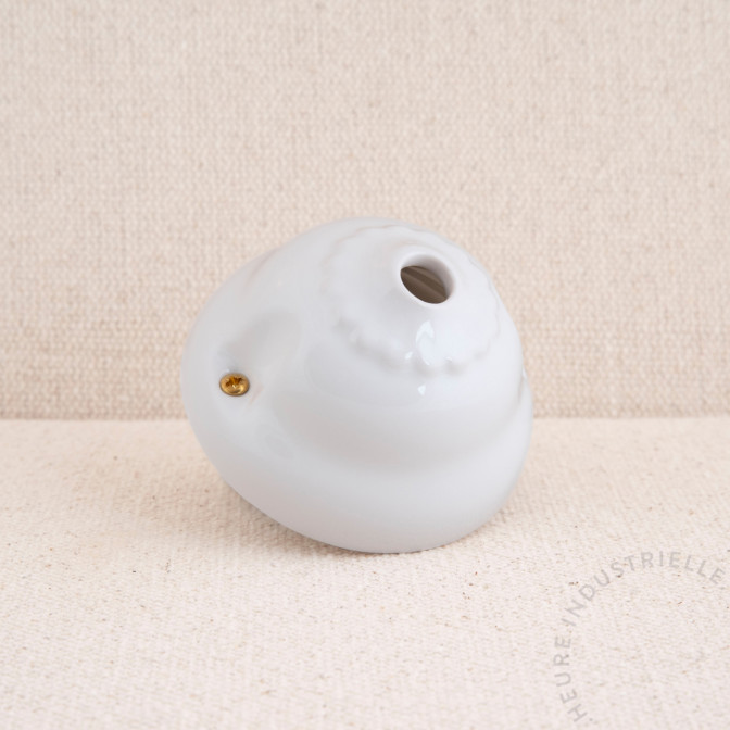 ROSACE TRAVAILLEE BLANC D.90 MM