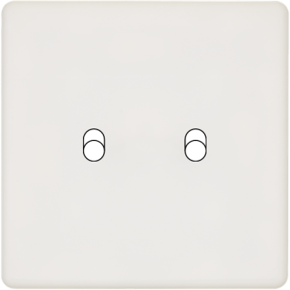 Façade Hitera Blanc Soft Simple B2 - Façade à clip.