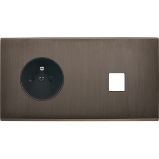 Façade Confidence Laiton Canon De Fusil Double Horizontale PC M1