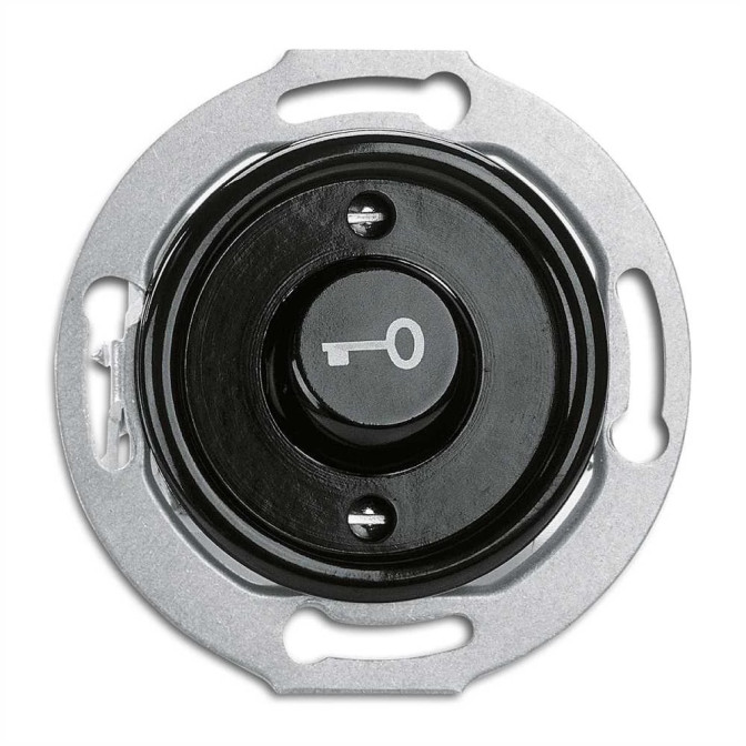 BP ROCKER SYMBOLE CLE BAKELITE NOIRE