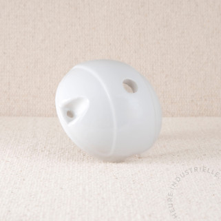 Rosace à coupole lisse Blanc - ROSONE A CUPOLA LISCIO BIANCO D.90 MM