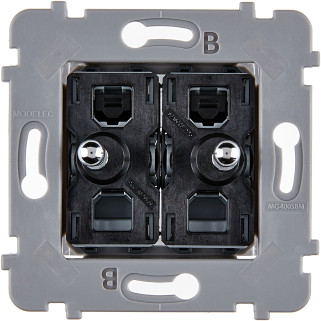 Mécanisme 2 Vv Et/Ou Poussoir Acier Collection Confidence