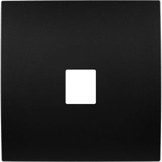 Façade Karo Noir Simple 1 Media - Façade à clip.