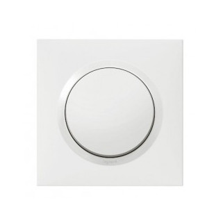 Interrupteur ou va-et-vient dooxie 10AX 250V~ finition blanc