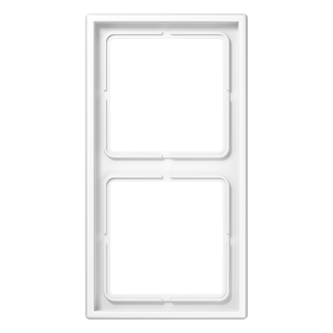 Cadre 2 postes / LS 990 Blanc