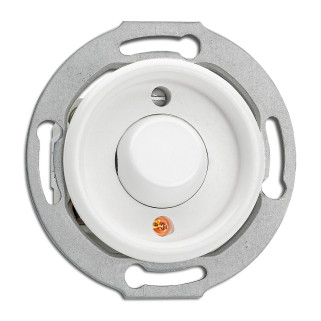 INTER ROCKER DUROPLAST BLANC (lampe à incandescence incluse)