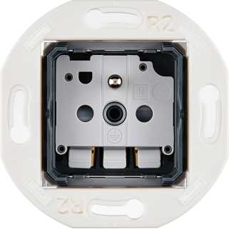 Mécanisme PC 2P+T Collection Iris by Modelec porcelaine et Satin.