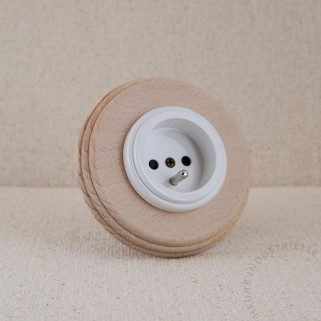 PCT Garby Colonial porc. NO puits porc. NO + plaque bois vieilli