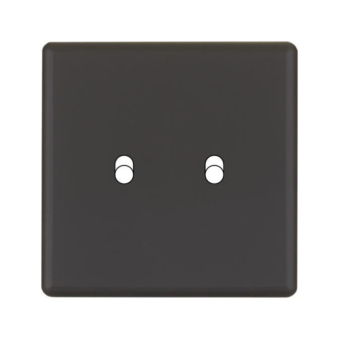 Façade Hitera Noir Soft Simple B2 - Façade à clip.