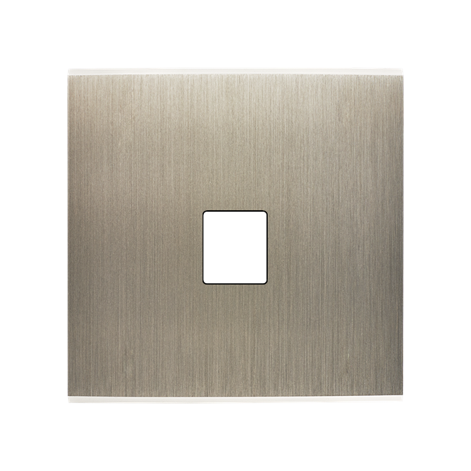 Façade Confidence Laiton Acier Simple M1 - Façade magnétique.