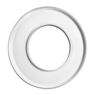 PLAQUE VERRE POUR PRISE OU ALL. AVEC ENJOLIVEUR