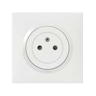 Prise de courant 2P+T Surface dooxie 16A finition blanc