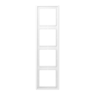 Cadre 4 postes / LS 990 blanc mat