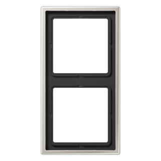 Cadre 2 postes / LS 990 Métal Inox