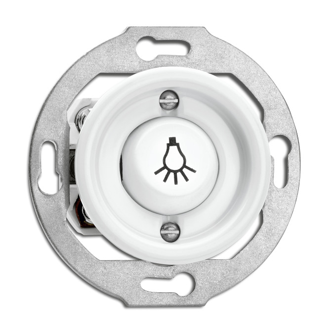 BP ROCKER SYMBOLE LUMIERE PORCELAINE BLANCHE