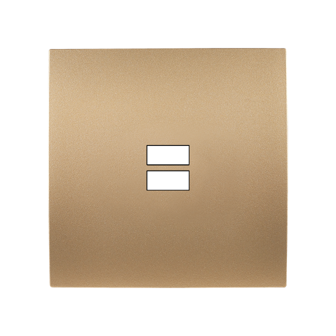 Façade Karo Dore Ouverture Pour Chargeur Double Usb