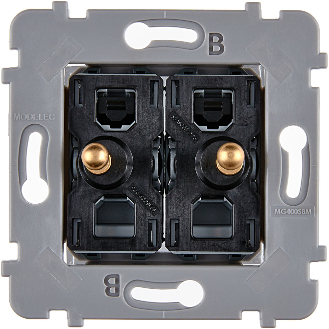 Mécanisme 2 Vv Et/Ou Poussoir Dore Collection Confidence