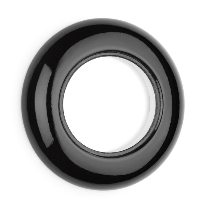 PLAQUE SPLE PORCELAINE NOIRE (POUR ALLUM. ET PCT)