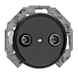 TV FM BAKELITE NOIRE