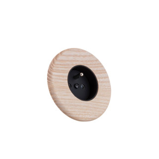 FAC IRIS FRENE NATUREL (A PEINDRE) PC PUIT NOIR