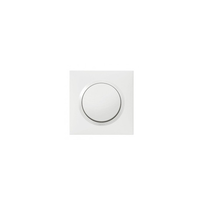 Interrupteur ou va-et-vient dooxie 10AX 250V~ finition blanc