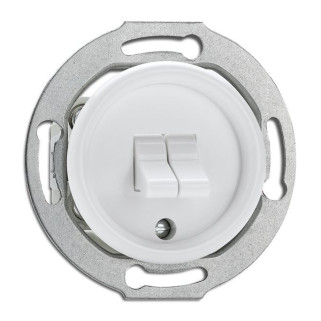 DOUBLE INTER A BASCULE DUROPLAST BLANC (ne fonctionne pas en VV)