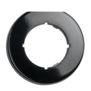 PLAQUE TERMINALE BAKELITE NOIRE (POUR RJ/TV)