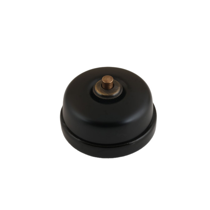 DIMBLER BP ROND NOIR MAT/ BASE PORCELAINE NOIRE