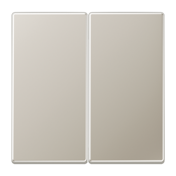 Enjoliveur double touche / LS 990 Métal Inox