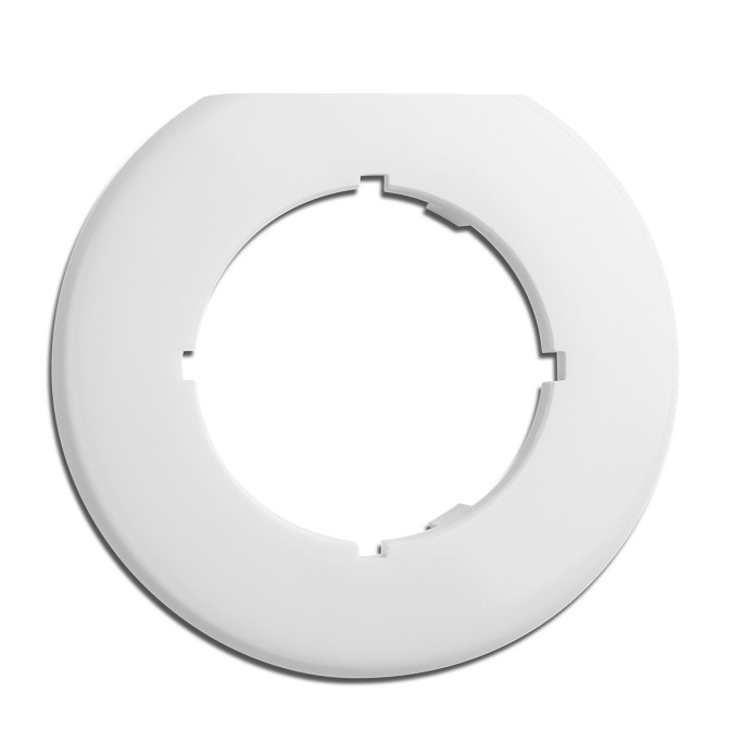 PLAQUE TERMINALE DUROPLAST BLC (POUR ALLUM ET PCT)